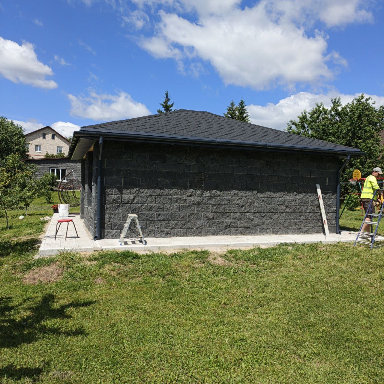 Монтаж мягкой кровли а.г.Ольгово — 3