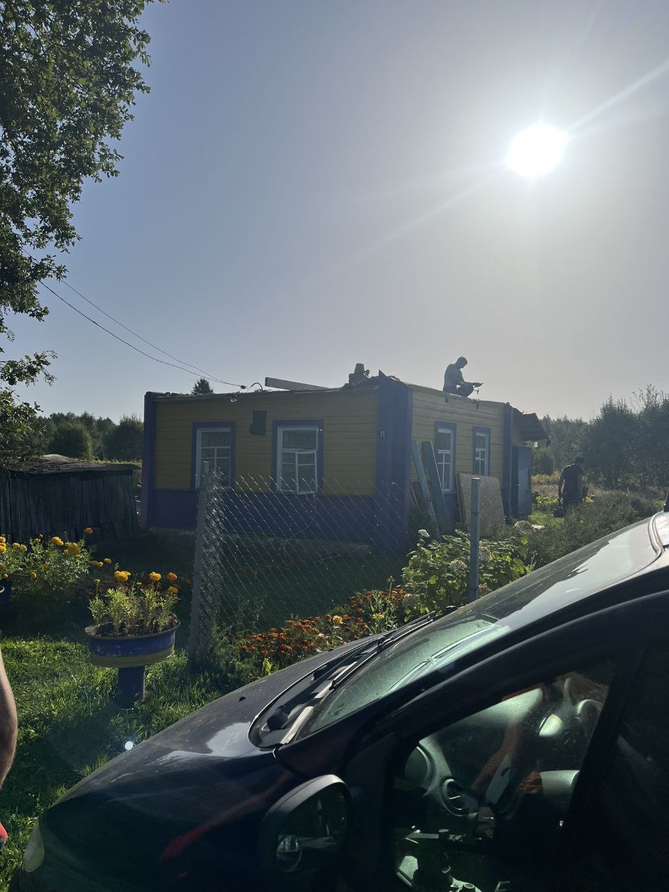 Монтаж металлопрофиля п.Сураж